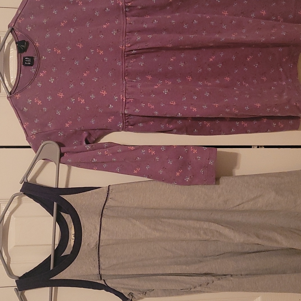 3 Item Bundle- Girls Dresses and Scarf